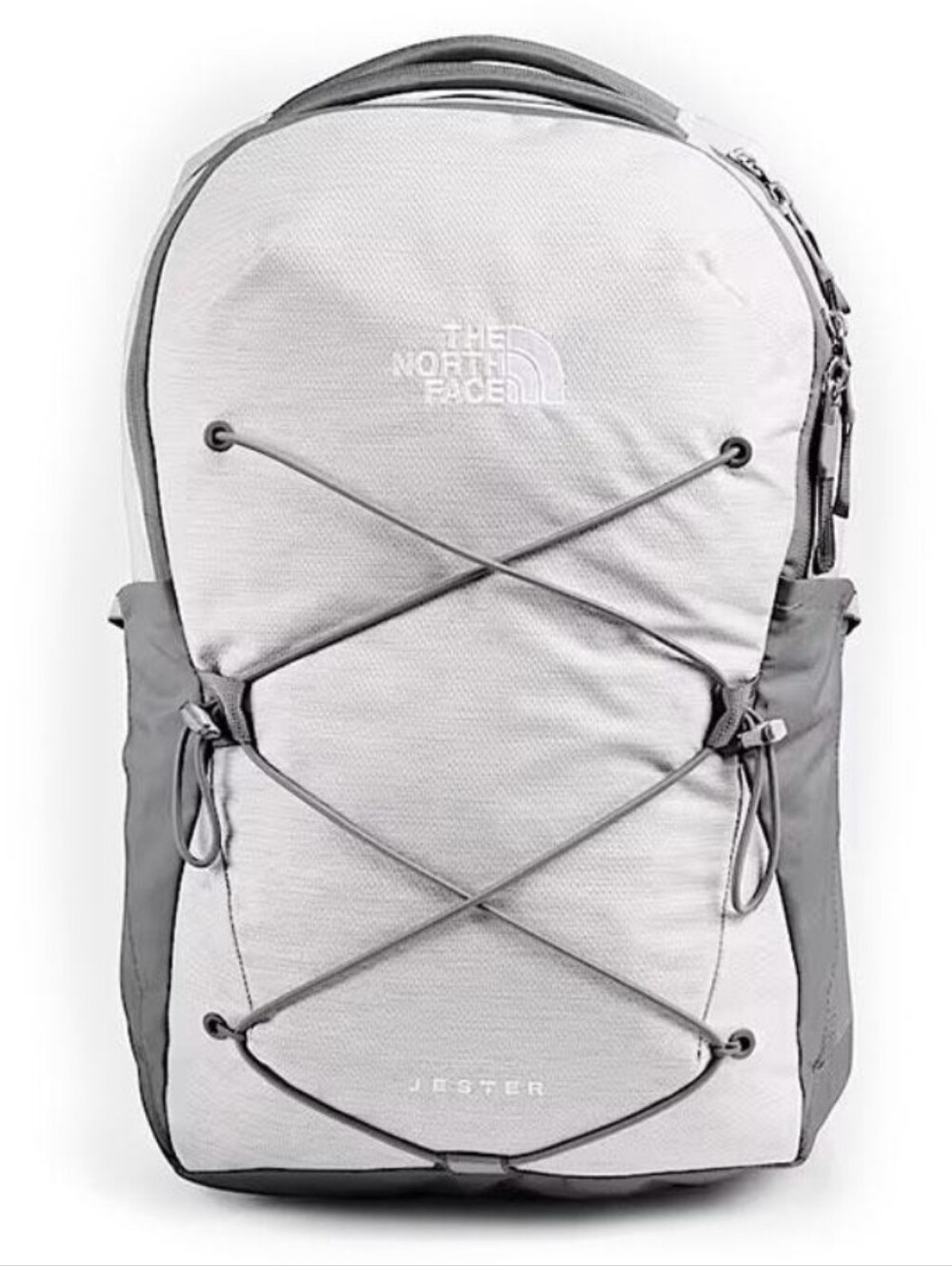 The North Face Jester Backpack - Light Gray/White Metallic